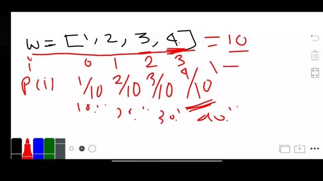 Random pick with weight - | leetcode #528 | Python Solution смотреть онлайн