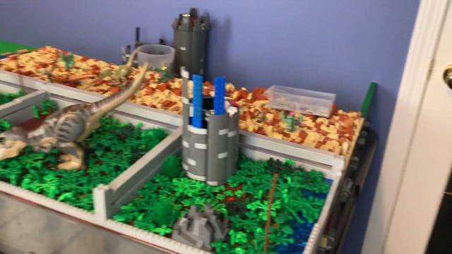 Designing My Own Dinosaur Theme Park in Lego Episode 28: Walls Galore смотреть онлайн