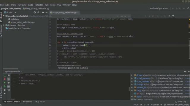 Web Scraping with Selenium and Python смотреть онлайн