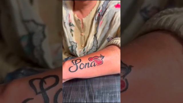 maya tattoo/9915257050#rahulraisoni #artist #malout #punjab#nametattoo смотреть онлайн