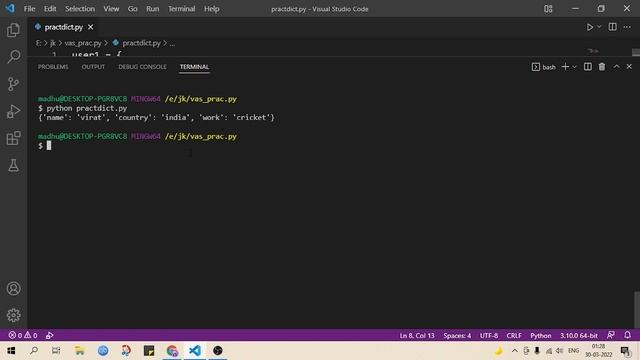 Intro to DICTIONARY in PYTHON смотреть онлайн