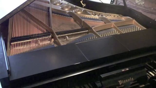 A 88/65 note push up pushed up on a Rönisch Phonola grand. смотреть онлайн