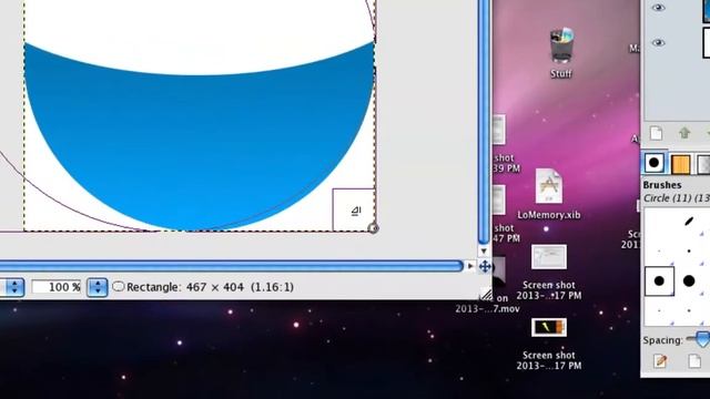 Create a glossy info icon in Gimp смотреть онлайн