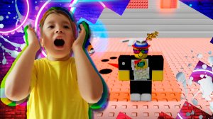 Игра РОБЛОКС. Играю в игру ROBLOX. Tower of Hell БАШНЯ АДА. На грани нервного срыва!