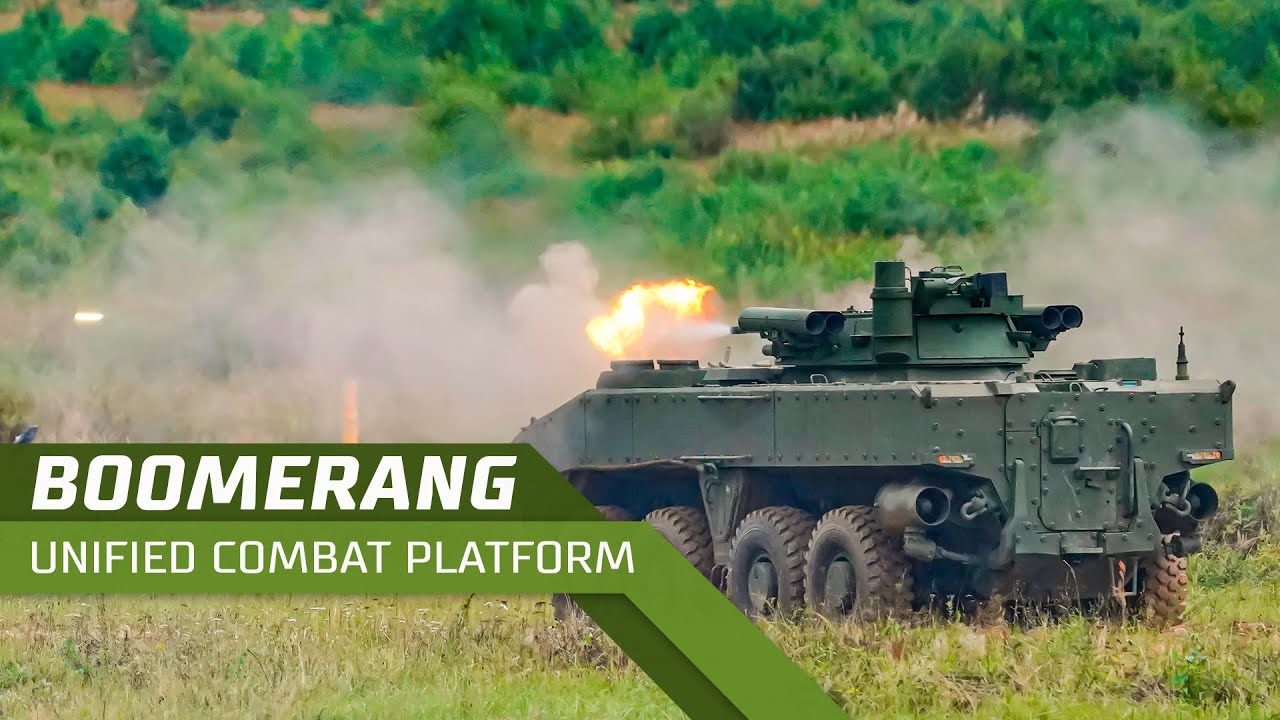 Boomerang 8x8 Unified Combat Platform смотреть онлайн