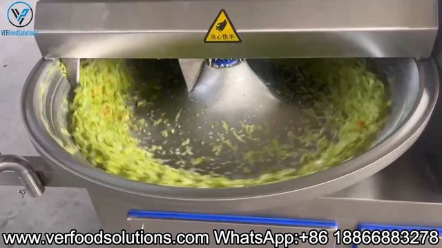 VERFOODSOLUTIONS 80L Green Pepper Bowl Chopper Cutter Test for Indonesia Customer смотреть онлайн