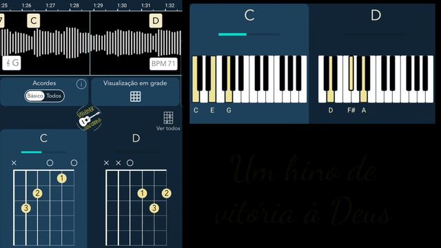 HINO AVULSO CCB 🎸 🎶 EU SEI QUE VOU VENCER+CIFRA,LETRA E ACORDE DE PIANO 🎹 смотреть онлайн