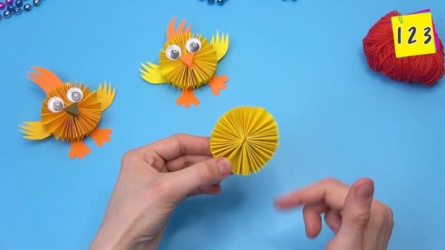 Easter paper Crafts | How to Make a Paper Chicken | Easy paper crafts смотреть онлайн