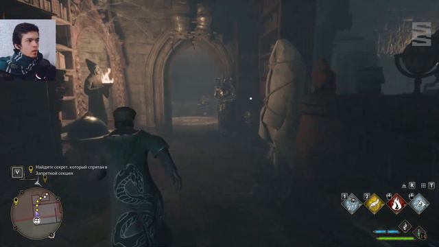 Запретная секция библиотеки. Прохождение. Hogwarts Legacy часть 6 смотреть онлайн