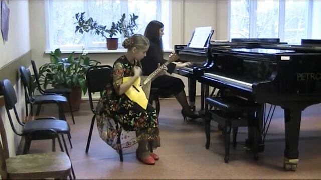 Кукарина Нина (балалайка) ДМШ11 Прокопьевск смотреть онлайн