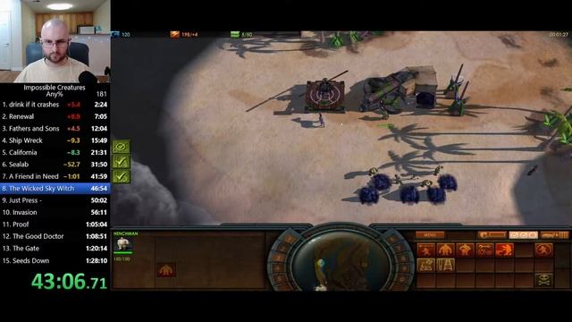 Impossible Creatures Speedrun in 1:24:26 смотреть онлайн