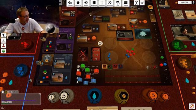 Dune Imperium SOLO on TTS as Paul Atreides vs Glossu The Beast and Count Ilban смотреть онлайн