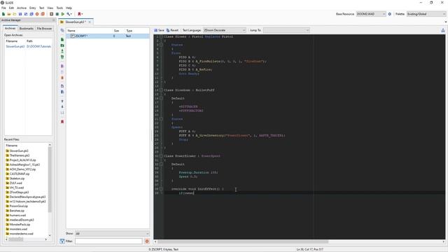 Doom Modding Tutorial - How to Make a WEAPON to SLOW Down MONSTERS смотреть онлайн