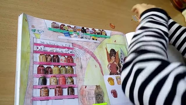 Arina Life. Обзор. Идеи для рисования. Мой домик для феи. Кладовка. смотреть онлайн