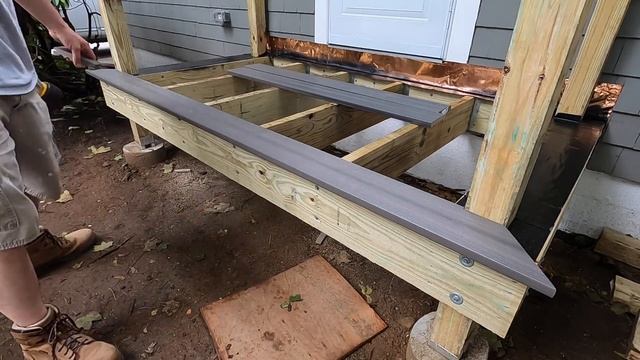 How to Picture Frame A Deck | Composite Decking Border смотреть онлайн