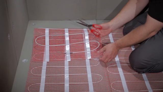 What do I do with excess electric underfloor heating mat or cable? смотреть онлайн