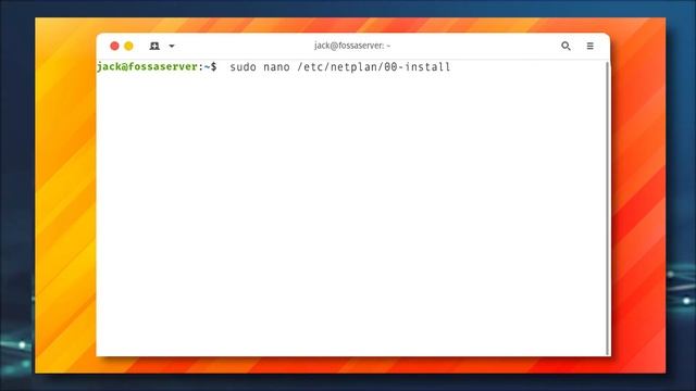 How to set a default gateway with Netplan смотреть онлайн