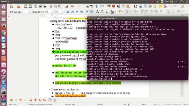 How to install apache2 web server and wordpress on ubuntu server 14.04 LTS -Part 1 смотреть онлайн