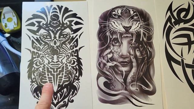 Fake Tattoos That Look Real on Amazon - Realistic Temporary Tattoo Sleeves that last up to 7 days смотреть онлайн