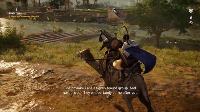 Assassin's Creed Origins walkthrough 14 First Meeting with Cleopatra смотреть онлайн