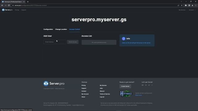 How To Share Control Panel Access - Server.Pro смотреть онлайн