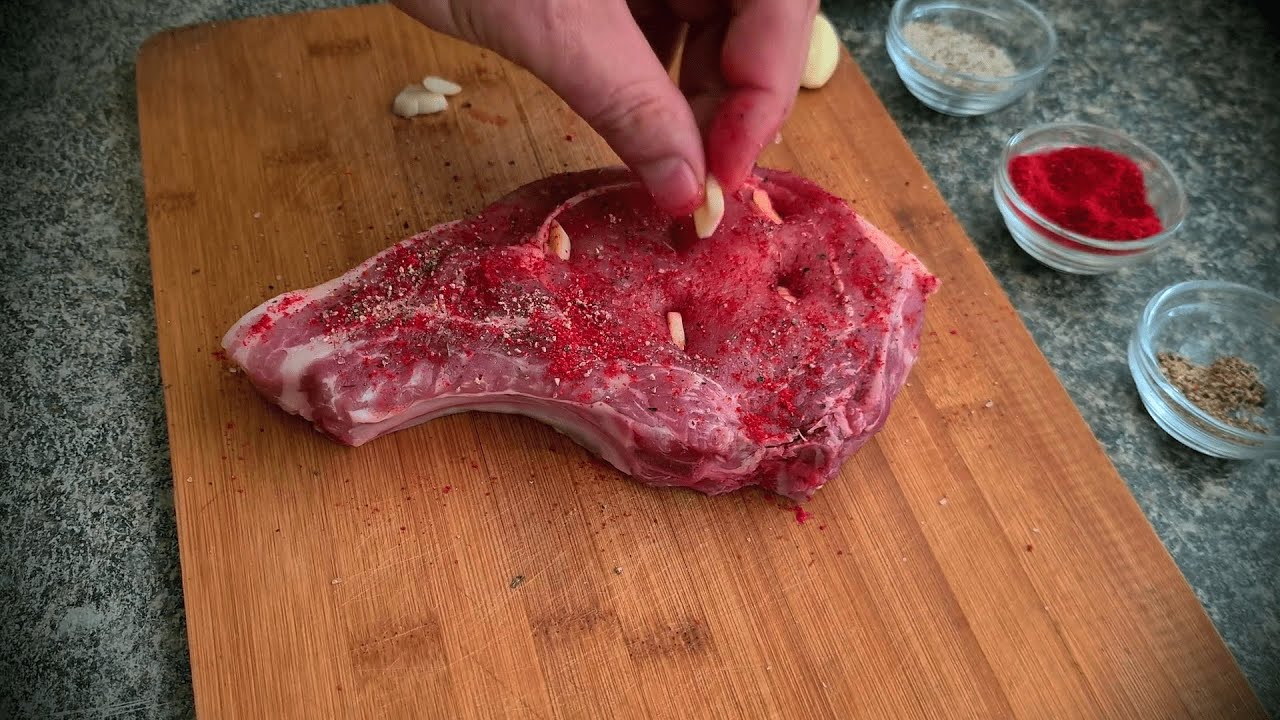 Приготовил Стейк на Ужин не выходя из дома. смотреть онлайн