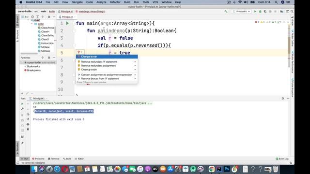 Clase 52 - Curso Kotlin desde cero. Ejercicios - Ejercicio 1 смотреть онлайн