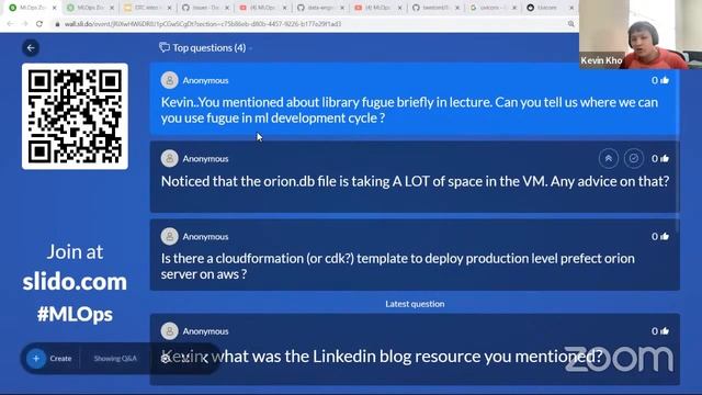 MLOps Zoomcamp 2022 - Office Hours #3 смотреть онлайн