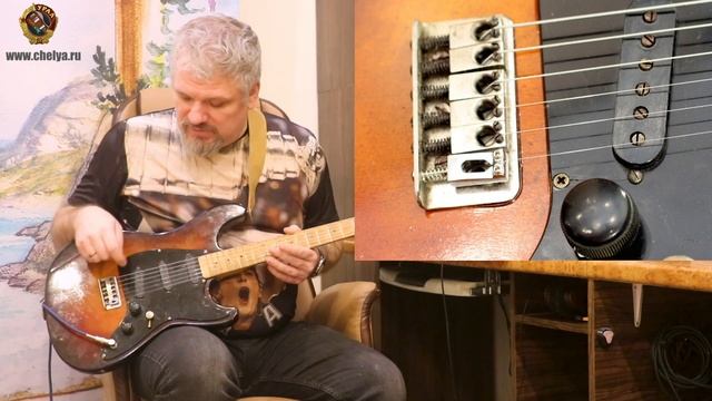 Обзор электрогитары Кремона "Страт" / Kremona "Strat" смотреть онлайн