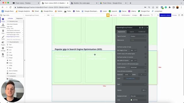 How To Build A Freelancer Marketplace Like Fiverr With No-Code Using Bubble (2023 Flexbox) смотреть онлайн