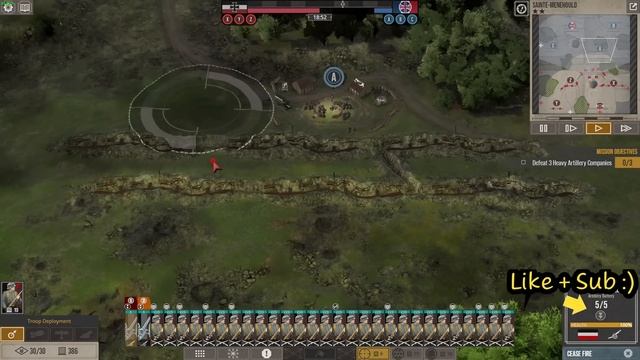 Verdun Encirclement Begins ! EP 8 / Great War Western Front Gameplay смотреть онлайн