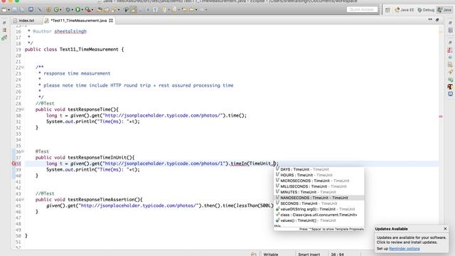 RestAssured API Automation Framework Chapter 8: Performance Testing using Rest Assured смотреть онлайн
