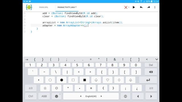 Android Dev. | Добавляем новый элемент к ListView используя ArrayList,ArrayAdapter. смотреть онлайн