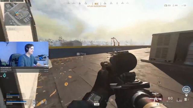 Cамый лагающий сервер | топ 1 несмотря ни на что | Call of Duty warzone смотреть онлайн