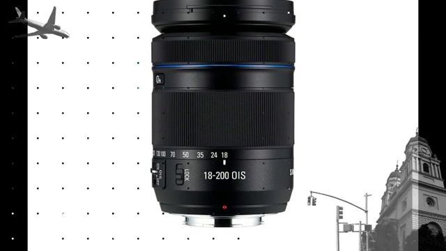 Samsung 18 200 mm Super Zoom Lens Long Zoom Lens for Movie Review смотреть онлайн