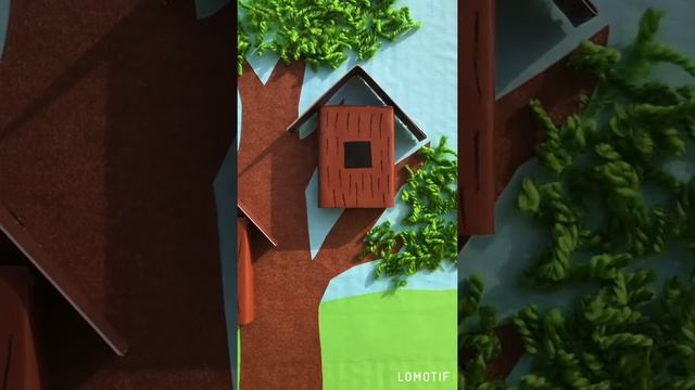 Аппликация «Скворечники» смотреть онлайн