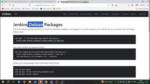 Jenkins Installation| gcloud | pranaykadari | #devops #cloud #jenkinsinstallation #gcloud #git #jav смотреть онлайн