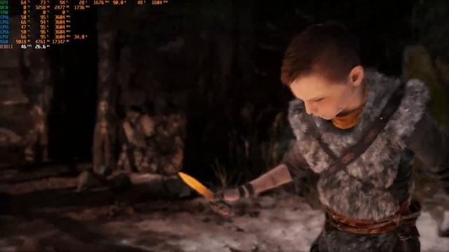 RX 5500xt 4gb Test on God of war | intel i5 6600k смотреть онлайн