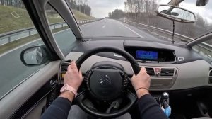ASMR 2007 Citroen C4 Picasso [1.6 HDi 109HP] | 0-100| POV Test Drive