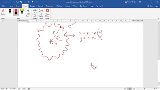 WORD: Rose shape with Polar Coordinates and VBA смотреть онлайн