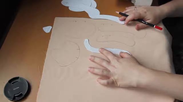 Кошка Тильда. Урок 2. Выкраивание. смотреть онлайн