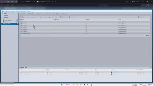 Compile OpenWRT Firmware And Install OpenWRT On VMWare ESXi Host