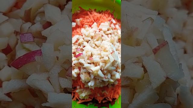 сделал салат с апельсином | made a salad with orange | dslt смотреть онлайн