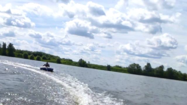 СиаПро 4Т 212 см3 вытаскивает 80кг на ватрушке. смотреть онлайн