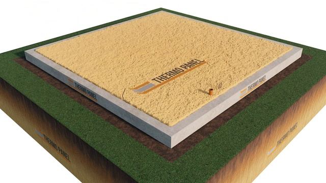 Устройство столбчато-ленточного фундамента со стяжкой https://thermopanelsk.com/services/fundament/ смотреть онлайн