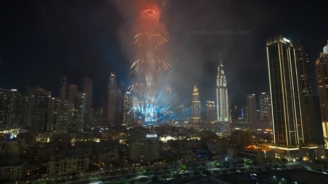BURJ KHALIFA FIREWORKS 2023 LIVE From DUBAI ? 4K