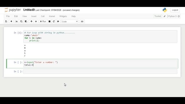 Python tutorial 46 : for loop with string datatype смотреть онлайн