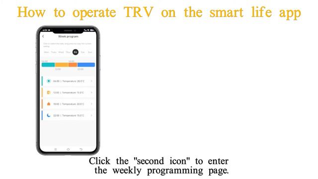 Tomilake Smart TRV Head Advanced setting operation on Tuya app смотреть онлайн