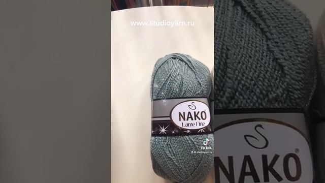 Обзор пряжи NAKO LAME FINE смотреть онлайн