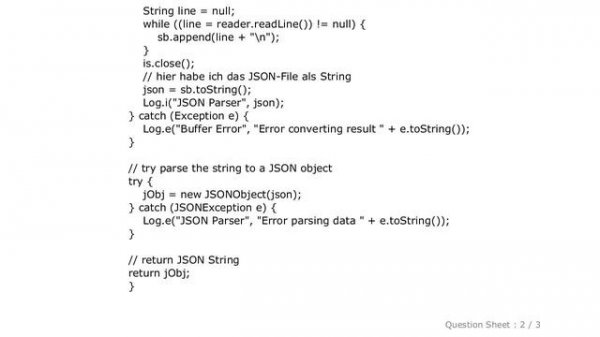 Android : JSONException: Value of type java.lang.String cannot be converted to JSONObject
